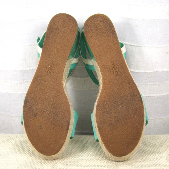 Cole Haan Arden Platform Espadrille Platform Sandal in Green Thumb - 6.5 - Picture 6 of 14